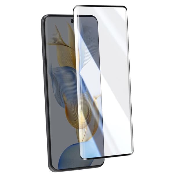 Härdat glas för Honor 90 Rep-resistant Böjd 3D Svart Sort