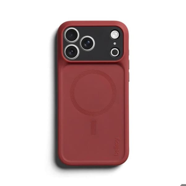 MagSafe-skal för iPhone 18 Pro Max / iPhone 17 Pro Max med Bellroy-kabel i Bordeaux Röd