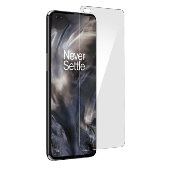 Näytönsuojus - OnePlus - Nord - 9H Karkaistu lasi - Saastumaton - Kirkas Valkoinen Klar vit