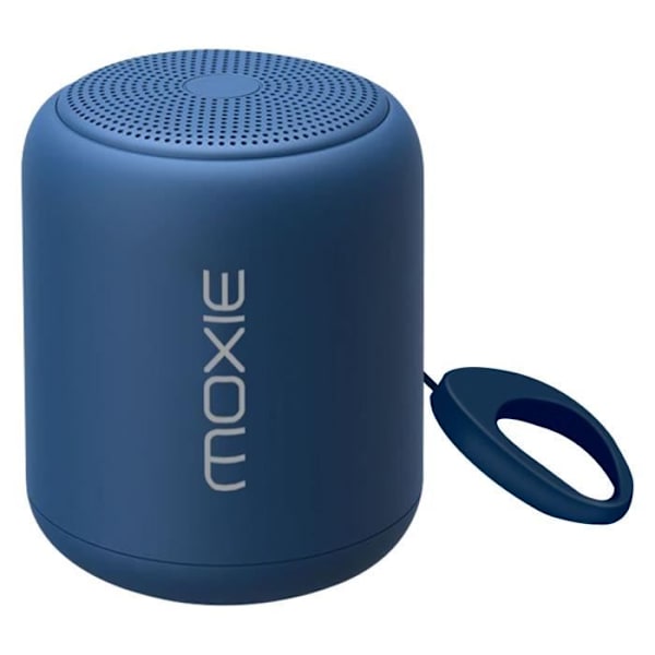 Kannettava vedenpitävä Bluetooth-kaiutin, jossa 12 tunnin akunkesto Moxie Blue Blå