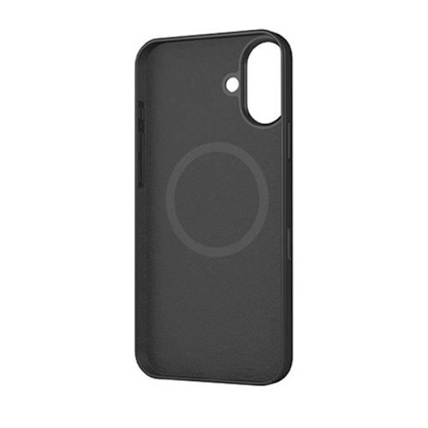 Cover til iPhone 16 Plus MagSafe Silikone Oleofobisk og anti-ridse MW Black Svart