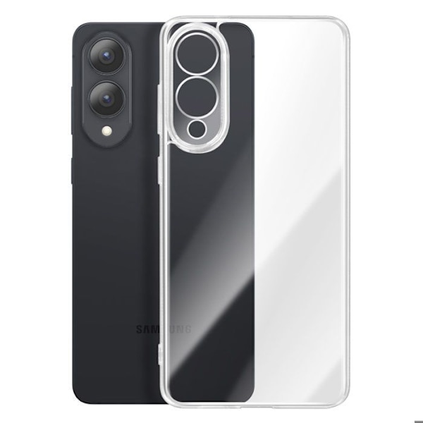 Silikonecover til Samsung Galaxy S25 Edge - Transparent Vit
