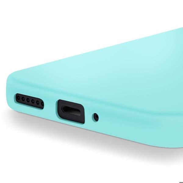 Coque för Redmi Note 14 Pro och 14 Pro Plus Semihård Soft-touch Turkos Blå