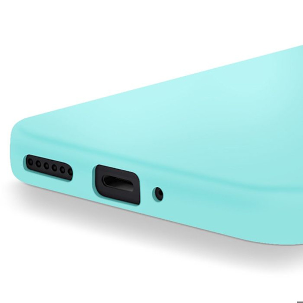 Coque - Redmi Note 14 Pro og 14 Pro Plus - Semi-hård - Stødbeskyttelse - Soft-touch Turkis Blå