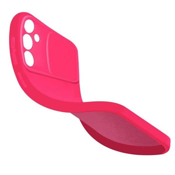Taske til Samsung Galaxy A25 5G Silikone Skydekamera Cover Fuchsia