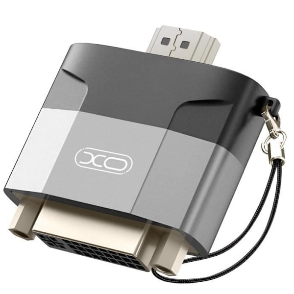 HDMI han til DVI hun videoadapter 1080p opløsning XO grå