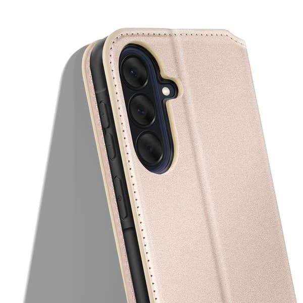 Magnetisk Klapetui til Galaxy A57 med Stand-funktion Classic Edition Guld Gul