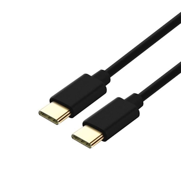 USB-C-kabel - Ej specificerat - 2m - Power Delivery - Snabb överföring - Svart Svart