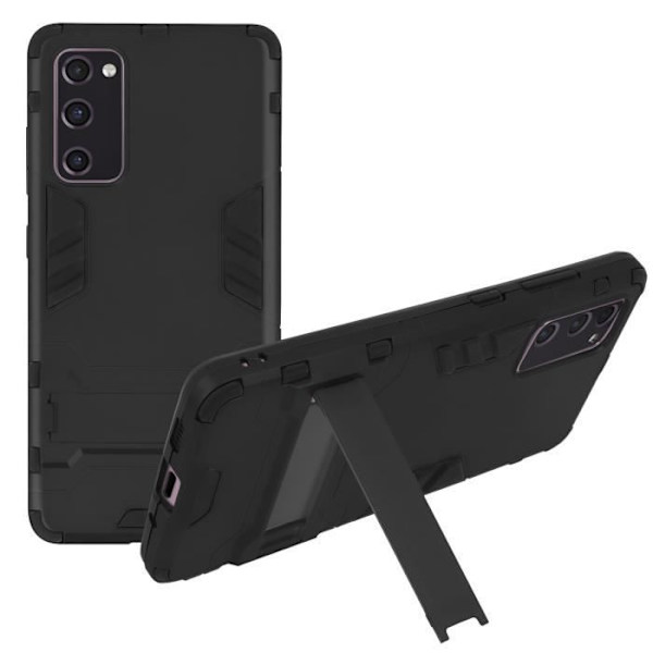 Hölster - Samsung - Galaxy S20 FE - Stötsäker - Inbyggd ställning - Svart Svart