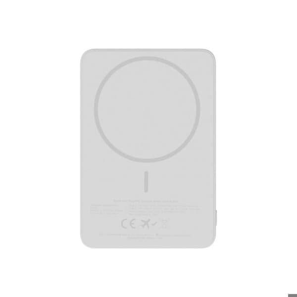 Trådlös Magnetisk Extern Batteri 5000mAh USB-C 15W Go2 Serie Xtorm Vit Vit