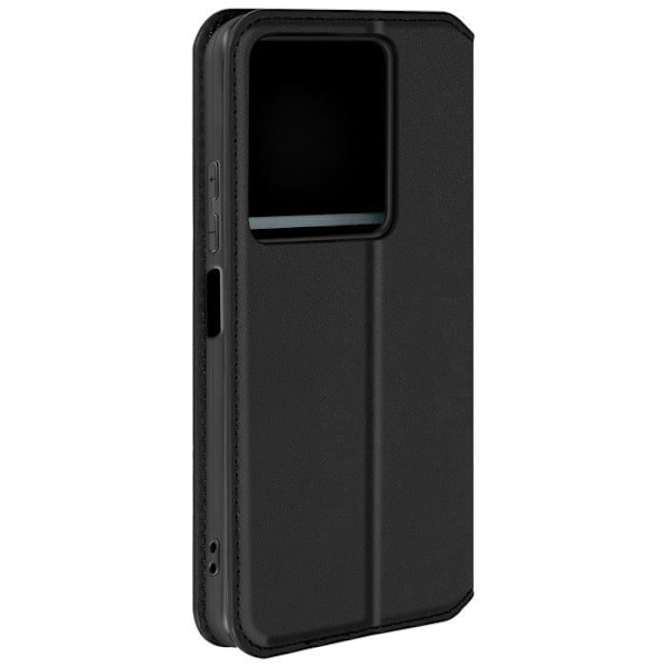 Kotelo Xiaomi Redmi Note 13 5G:lle - AVIZAR - Korttitelineen videotuki - Musta Svart