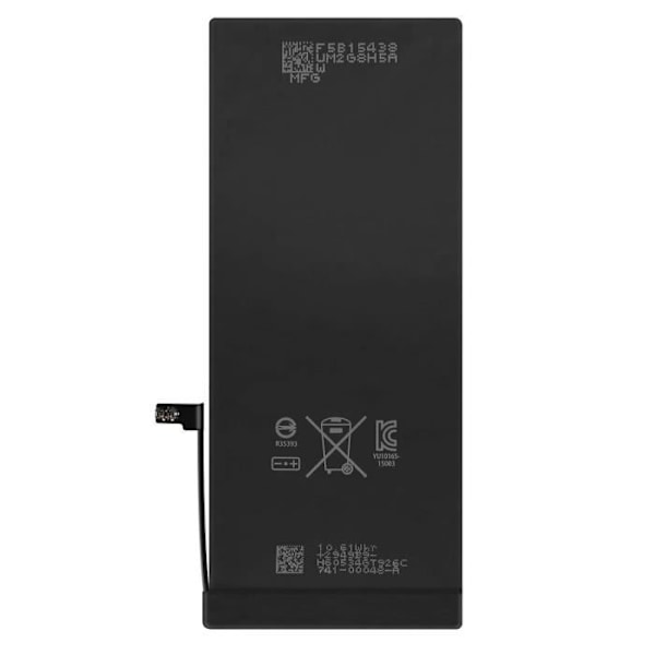 Internbatteri - LINQ - BAT-6SPLUS - 3300mAh - Kompatibel med iPhone 5 och 6s Plus - Lithiumjon Svart