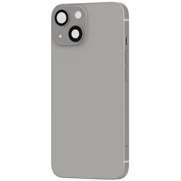 iPhone 13 chassis - Udskiftningsglas bagpå - Hvid Vit