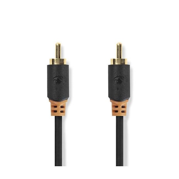 Digitaalinen ääni kaapeli | RCA uros - RCA uros | 2,0 m | Antrasiitti ALPEXE-750