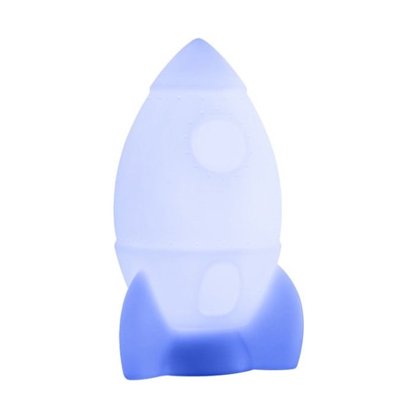 Valoilla varustettu Bluetooth-kaiutin - BIGBEN - BTLSROCKET - Kantama 10m - Akun kesto 8h - Valkoinen Flera färger