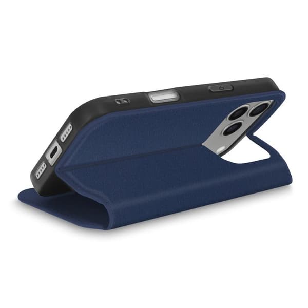 Folio Etui - AVIZAR - iPhone 17 Pro - Kortholder - Støttefunktion - Mørkeblå Blå