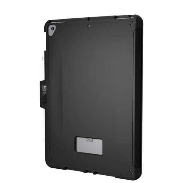 UAG Folio Scout flip-fodral kompatibelt med iPad 10.2 (2019/20/21 - 7/8/9th gen) Svart