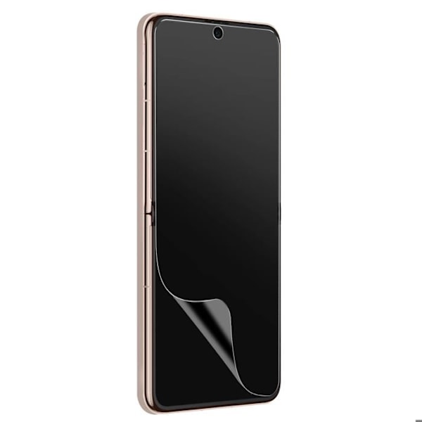 Film til Samsung Z Flip4 Hydrogel Fleksibel Uknuselig Anti-ridser Gennemsigtig Transparent
