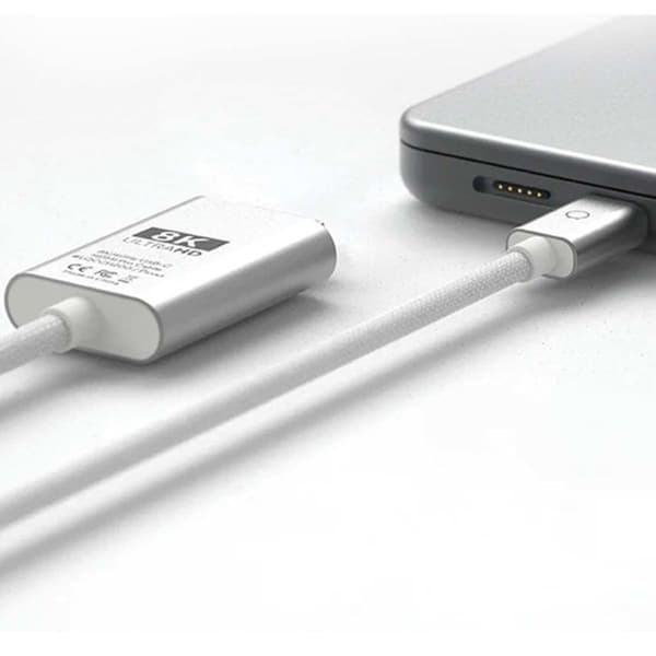 USB-C til HDMI-kabel - LINQ - ProCable - 8K Ultra HD - 2 meter - Lys grå Lys grå