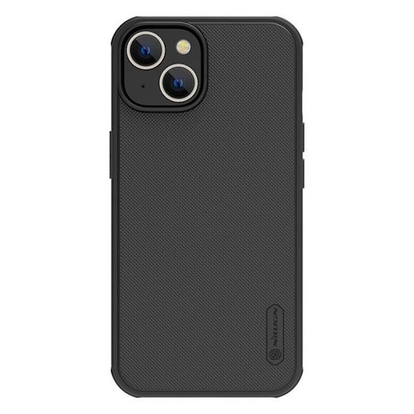 Skal för iPhone 14 - Nillkin - Super Frosted Shield - Vattentät IP68 - Stötskydd - Svart Svart