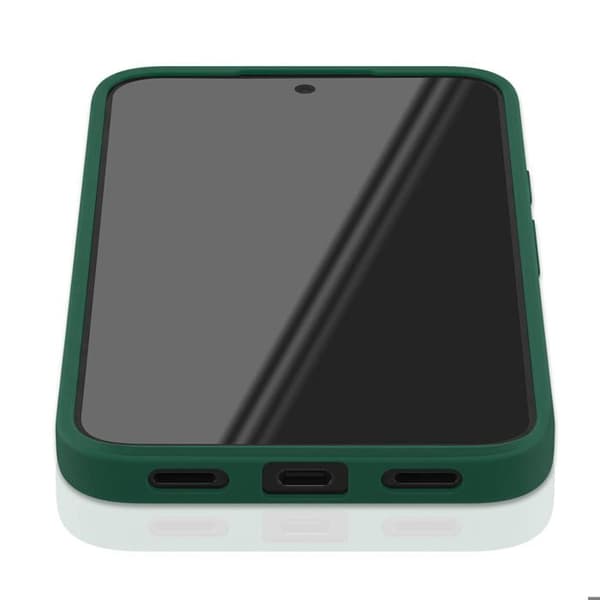 Siliconfodral för Pixel 11 Pro, Stötsäkert, Oljeavvisande, Mörkgrön Grön