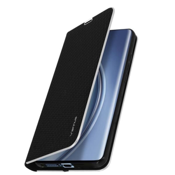 Housse Folio - Xiaomi - Mi 10 / Mi 10 Pro - Øko-læder - Video Støtte - Sort Svart