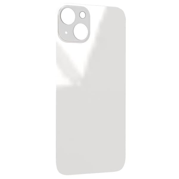Ersättningsbakglas - iPhone - 13 - Vit - Enkel installation - Originalkvalitet Vit