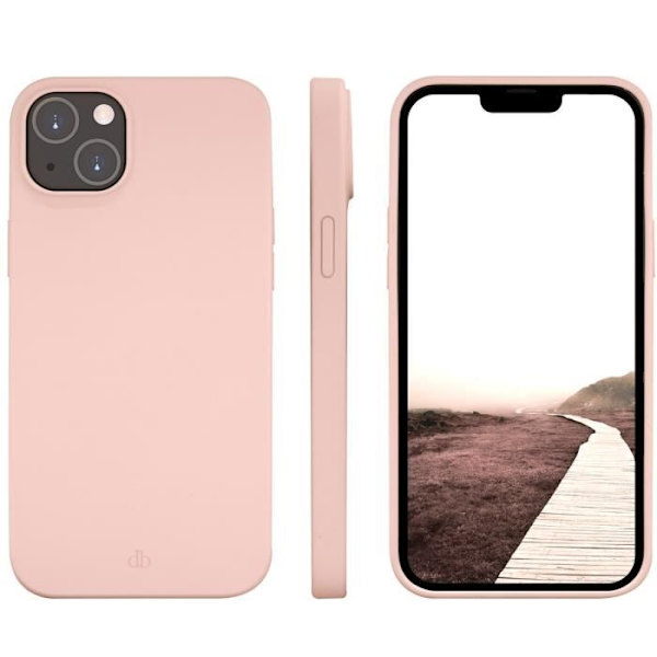 Monaco Backcover iPhone 14 Plus Rose dbramante1928 Lyserød