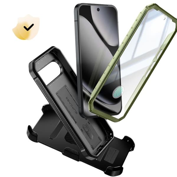 Helt kabinet til Google Pixel 10 Pro XL MagSafe Unicorn Beetle Pro Supcase Kaki Grön