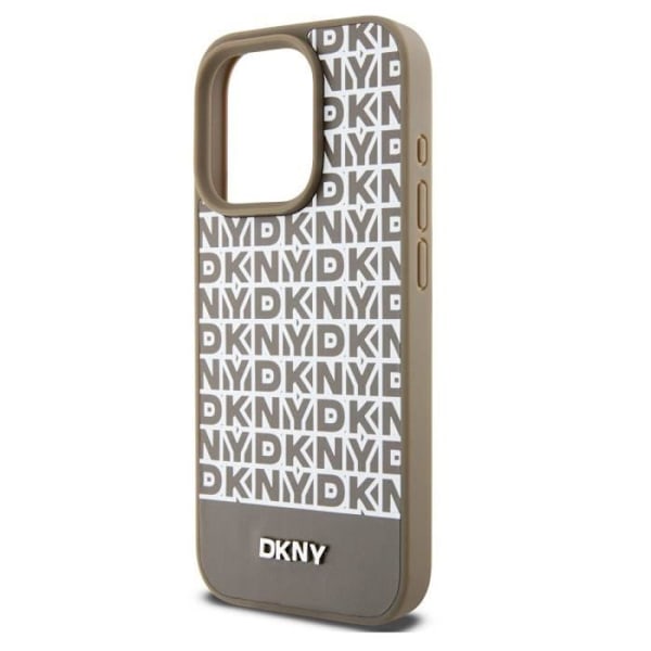 DKNY Brun Beskyttelsescover til iPhone 14 Pro med MagSafe Bunde kastanj