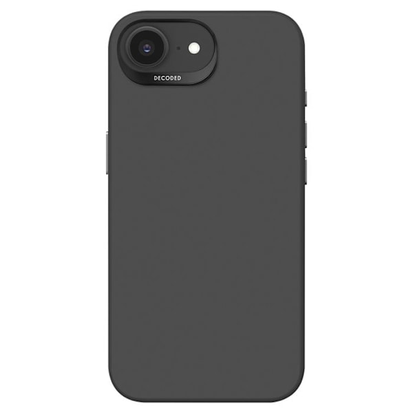 Coque för iPhone 16e MagSafe Antimicrobe Soft Touch Decoded Svart Svart