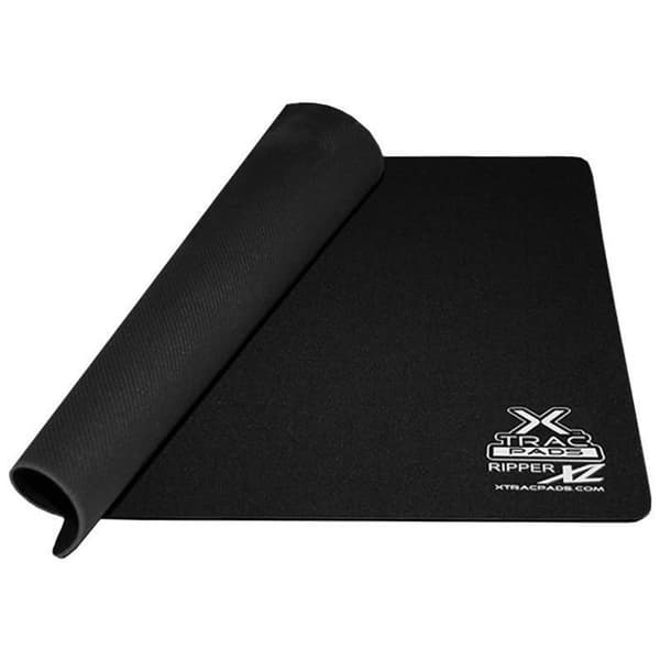 Musemåtte - XTracGear Ripper XL - 451 x 356 mm - Farve: Sort