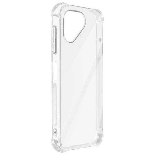 Kuori - ILMOITUS - Fairphone 5 - Pehmeä Silikoni - Kirkas - Klassinen Isku Vit