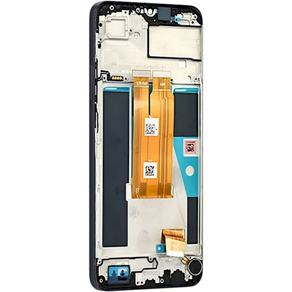 Skærm til Realme Note 60 LCD + Touchglas + Originalt Realme Sort Chassis