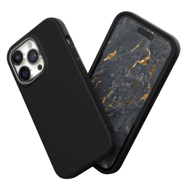 Etui - RHINOSHIELD - iPhone 14 Pro - Sort - Drop resistent - ShockSpread™ teknologi Svart