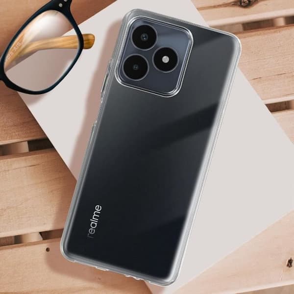 Coque - AVIZAR - Realme C53 - Mjukt - Transparent - Effektivt skydd Transparent
