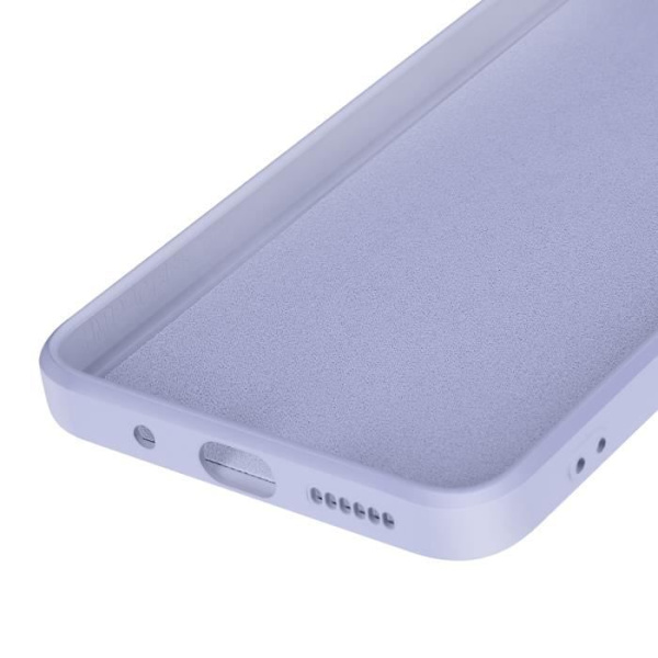 Taske til Xiaomi Redmi 12 Ring Holder Fleksibel Silikone Lavendel