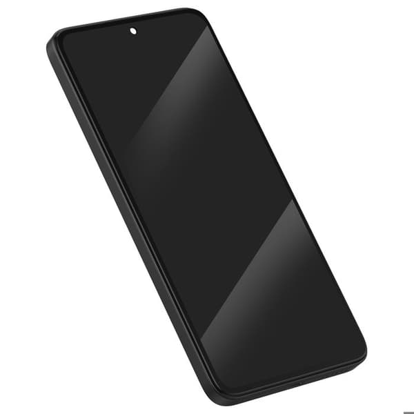 Erstatnings LCD Skærm til Redmi Note 14 4G med Sort Chassis Svart