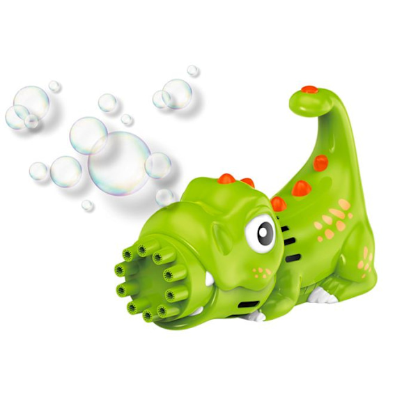 Bubblapistol 10 hål - Modell Krokodil Grön Grön