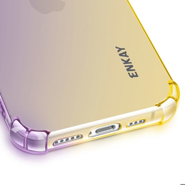 iPhone 16e Kumi Suojakuori, Kultainen Gradientti Enkay Gul
