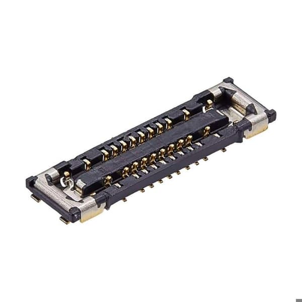 FPC-kontakt för iPhone 16 / 16 Pro Max Radar Scanner 16 stift Svart Svart