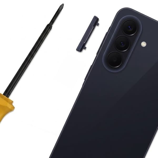 Volymknapp Kompatibel med Samsung Galaxy A57 5G Service Pack Reaktiv Samsung Mörkblå Blå