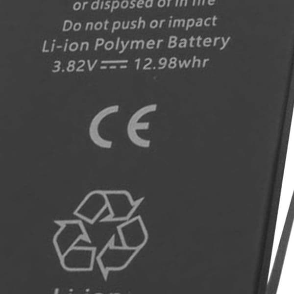 Batteri Li-ion 3,82V för Smartphone iPhone 7 Plus Svart Svart
