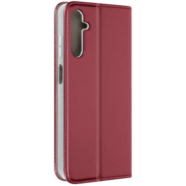 AVIZAR Suojakuori Samsung Galaxy A05s:lle - Jalustatoiminto - Punainen - Metalliefekti Röd