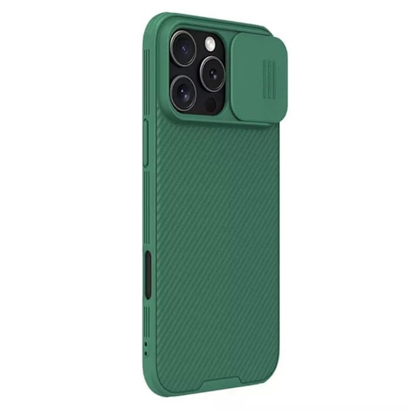 Telefoncover - Nillkin - iPhone 16 Pro - Semihard - Grøn - Optimal beskyttelse Grön