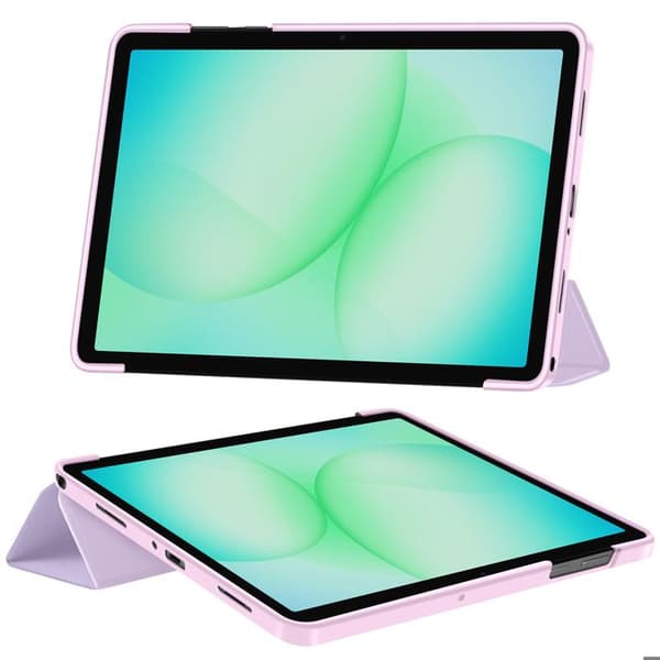 Klapskede til Galaxy Tab A11 Plus med Multi-vinkel støtte og Auto-sleep Tech Protect Lilla Violett