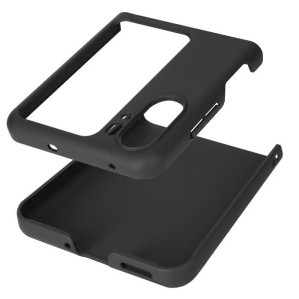 Fodral till Oppo Find N2 Flip - AVIZAR - Svart - Anpassad design - Styv polykarbonat Svart