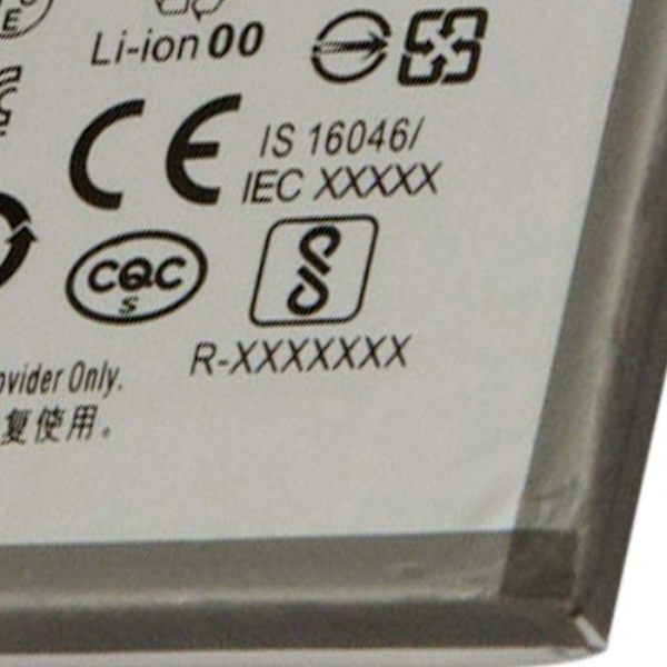 Lithiumjonbatteri 3,86V för Samsung Galaxy S20 Ultra 5000mAh Grå Grå