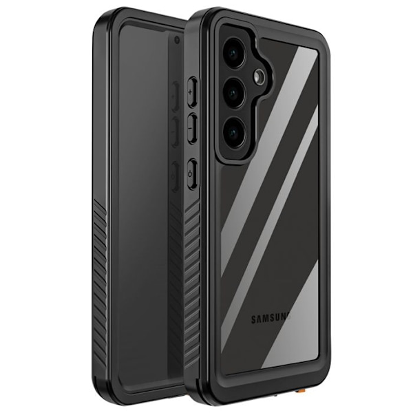 Coque integreret til Samsung Galaxy S24 FE Vandtæt IP68 Stødabsorberende Redpepper Transparent Vit