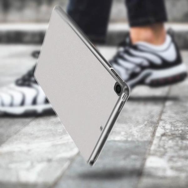 Coque iPad 2019 10.2 - AVIZAR - Silikone Gel Fleksibel - Ultra Fin - Modstandsdygtig - Hvid Frossen Frostad vit